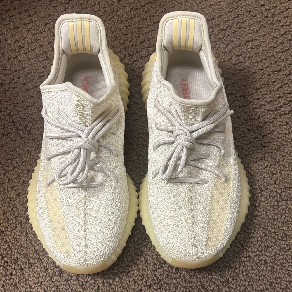 Yeezy Boost 350 V2 in Cream and Yellow